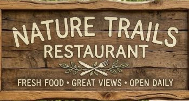NATURE TRAILS RESTAURANT logo
